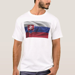 Vlag van Slowakije T-shirt