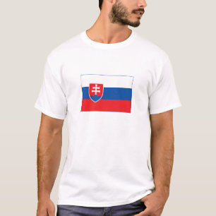 Vlag van Slowakije T-shirt