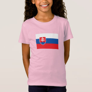 Vlag van Slowakije T-shirt