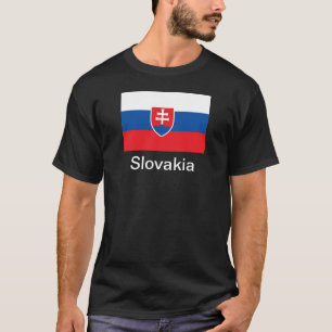 Vlag van Slowakije T-shirt