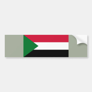 Vlag van Soedan Bumpersticker