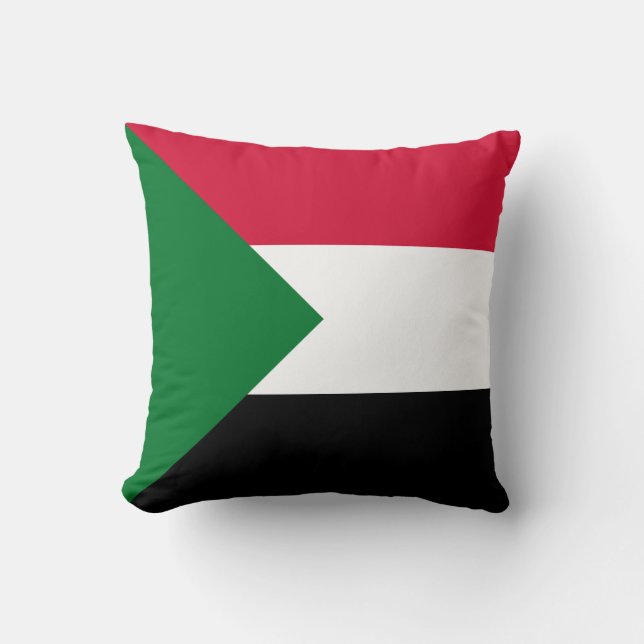 Vlag van Soedan Kussen (Voorkant)