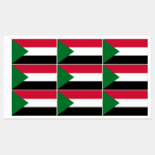 Vlag van Soedan Labels (Vel)