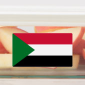 Vlag van Soedan Labels (Aangebracht)