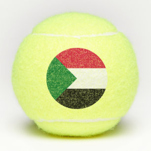 Vlag van Soedan Tennisballen