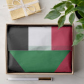 Vlag van Soedan Tissuepapier (Geschenk)