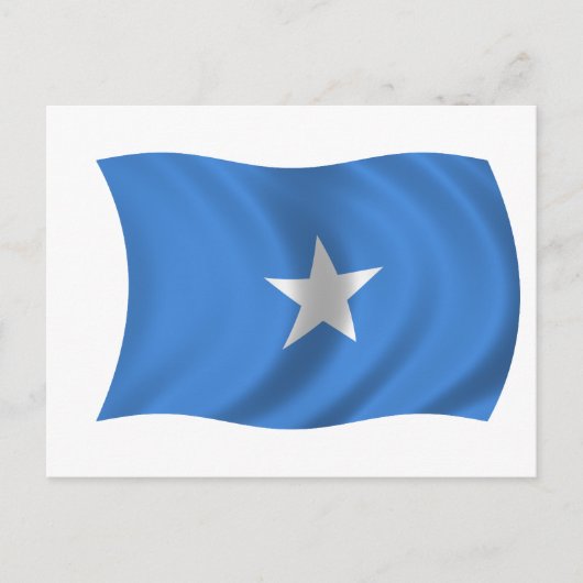 Vlag van Somalië Briefkaart (Voorkant)