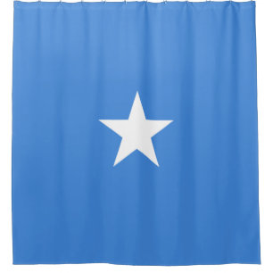 Vlag van Somalië Douchegordijn