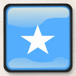 Vlag van Somalië Drankjes Onderzetter