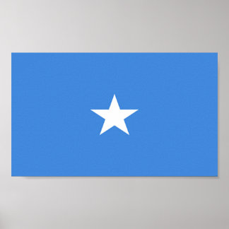 Vlag van Somalië Poster