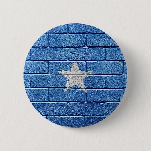 Vlag van Somalië Ronde Button 5,7 Cm (Voorkant)
