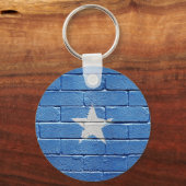 Vlag van Somalië Sleutelhanger (Voorkant)