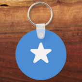 Vlag van Somalië Sleutelhanger (Voorkant)