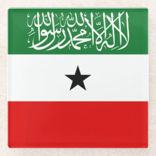 Vlag van Somaliland Glazen Onderzetter