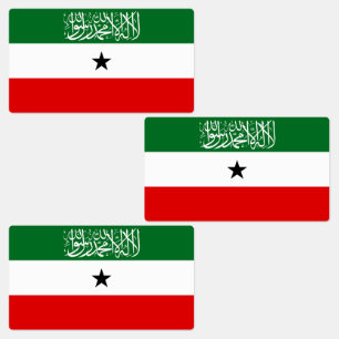 Vlag van Somaliland Labels