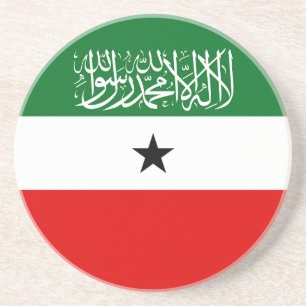 Vlag van Somaliland Zandsteen Onderzetter