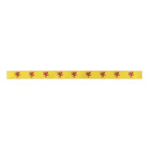 Vlag van Somerset Satin Ribbon Lint (Voorkant)