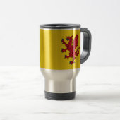 Vlag van Somerset Travel Mug Reisbeker (Voorkant rechts)