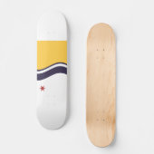 Vlag van South Bend, Indiana Skateboard (Voorkant)