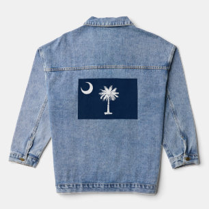 vlag van South Carolina Denim Jacket