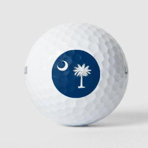 vlag van South Carolina Golfballen