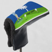 vlag van South Carolina Golfheadcover (3/4 voorkant)