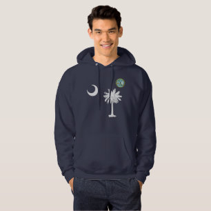 vlag van South Carolina Hoodie