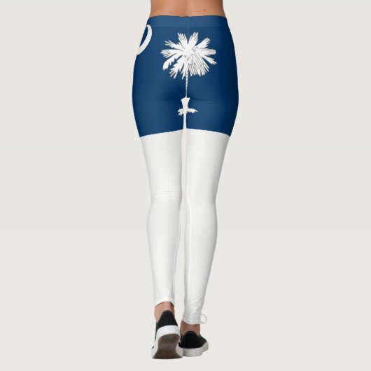 vlag van South Carolina Leggings (Achterkant)