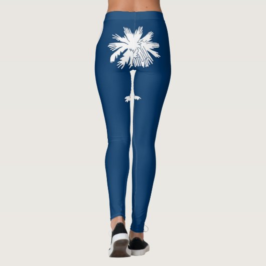 vlag van South Carolina Leggings (Achterkant)