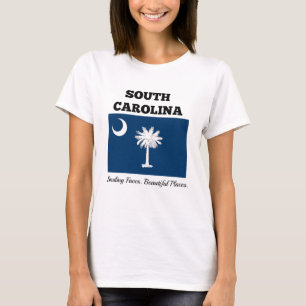 Vlag van South Carolina T-shirt