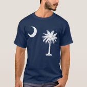 vlag van South Carolina T-shirt (Voorkant)