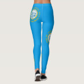 vlag van South Dakota Leggings (Achterkant)