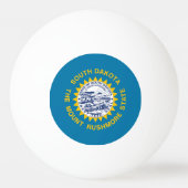 Vlag van South Dakota Pingpongballen (Achterkant)