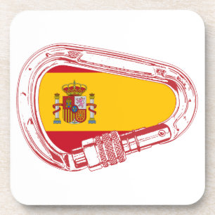 Vlag van Spaanse Carabiner Onderzetter