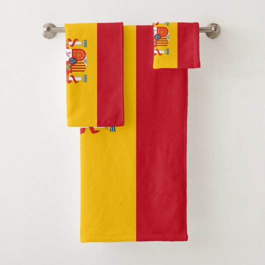 vlag van Spanje Bad Handdoek (Insitu)