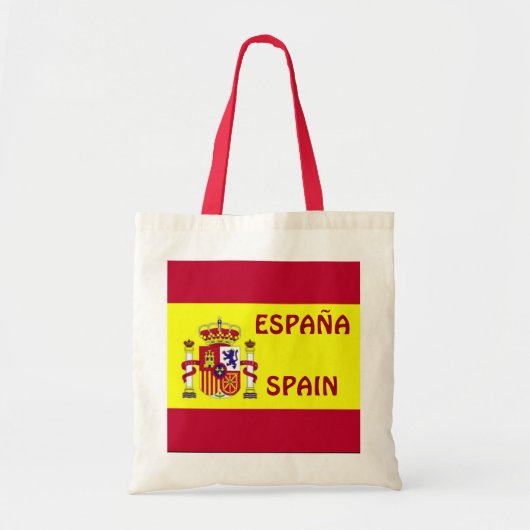 Vlag van Spanje Bag Tote Bag (Voorkant)