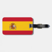 Vlag van Spanje Bagagelabel (Achterkant horizontaal)