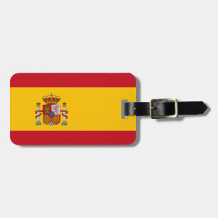 Vlag van Spanje Bagagelabel