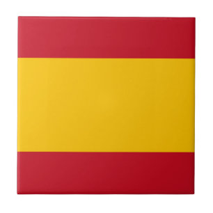 Vlag van Spanje, Bandera de España, Bandera Espa Tegeltje
