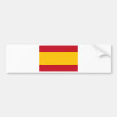 Vlag van Spanje, Bandera de España, Bandera Españo Bumpersticker (Voorkant)