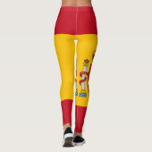 vlag van Spanje - Bandera de Espana Leggings (Achterkant)