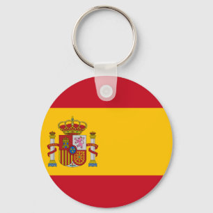 Vlag van Spanje - Bandera de España - Spaanse vla Sleutelhanger