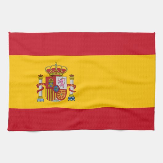 vlag van Spanje - Bandera de Espana Theedoek (Horizontaal)