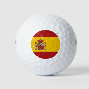 Vlag van Spanje Golfballen