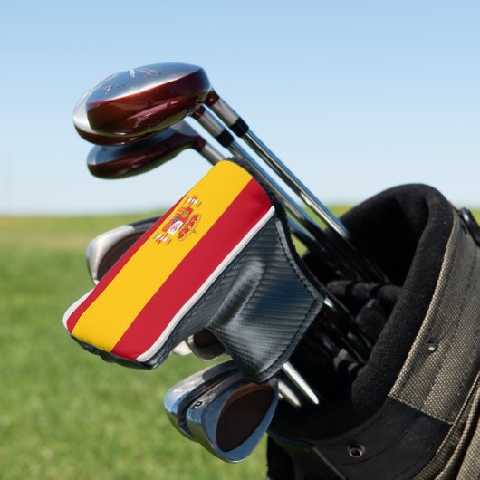 vlag van Spanje Golfheadcover (Insitu)