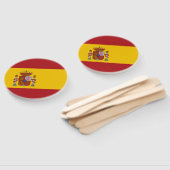 Vlag van Spanje Handwaaier (Niet-gemonteerd)