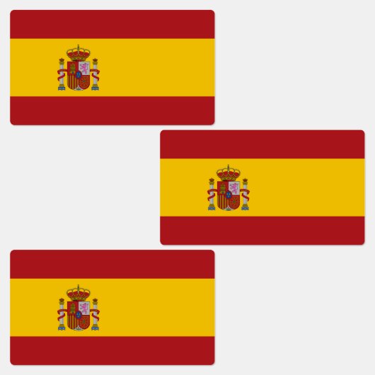 Vlag van Spanje Labels (Groep)