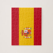 vlag van Spanje Legpuzzel (Verticaal)