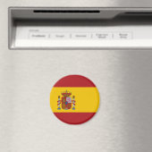 Vlag van Spanje Magneet (Insitu (Vaatwasser))