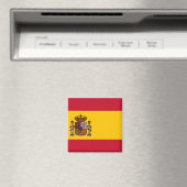 Vlag van Spanje Magneet (Insitu (Vaatwasser))